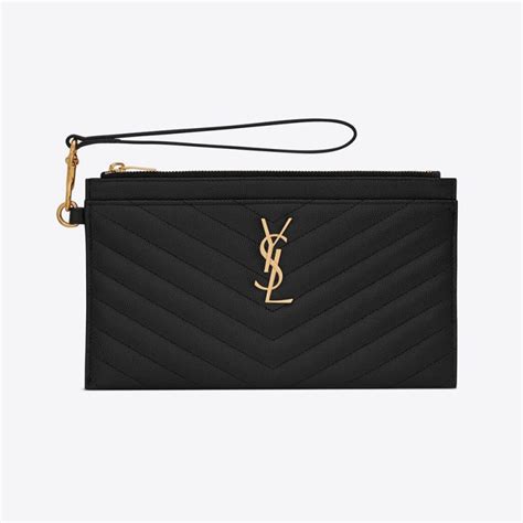 ysl bill pouch white|uptown ysl pouch.